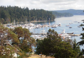 View  from front yard of Grandma & Grandpa’s Getaway